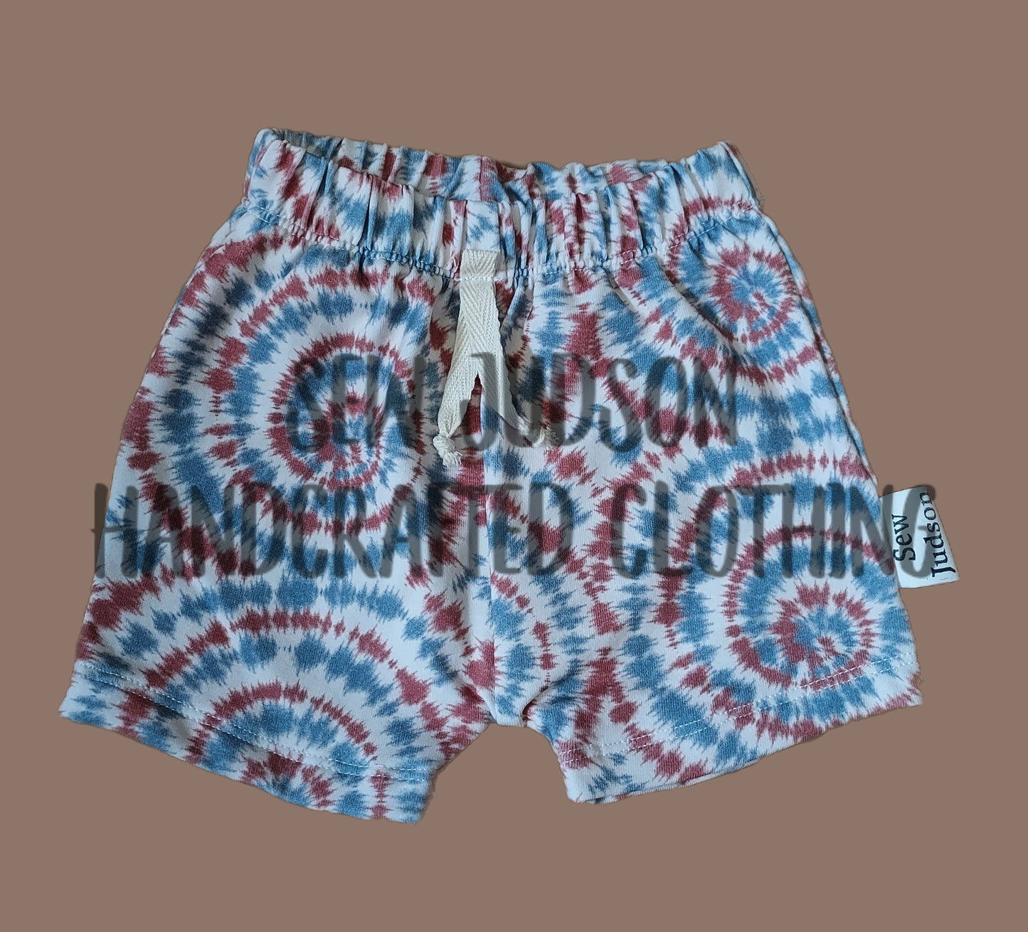 6/9m RWB tie dye play shorts