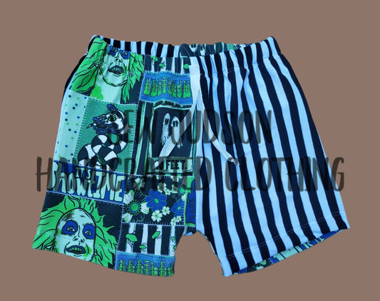 3/6m Beetle play shorts- organic