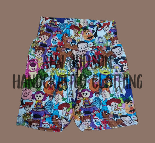 12/18m talking toys biker shorts- organic